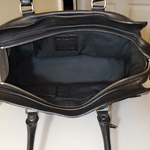 Coach handbag Leather, Black - Vintage Retail - Picture 2 of 15